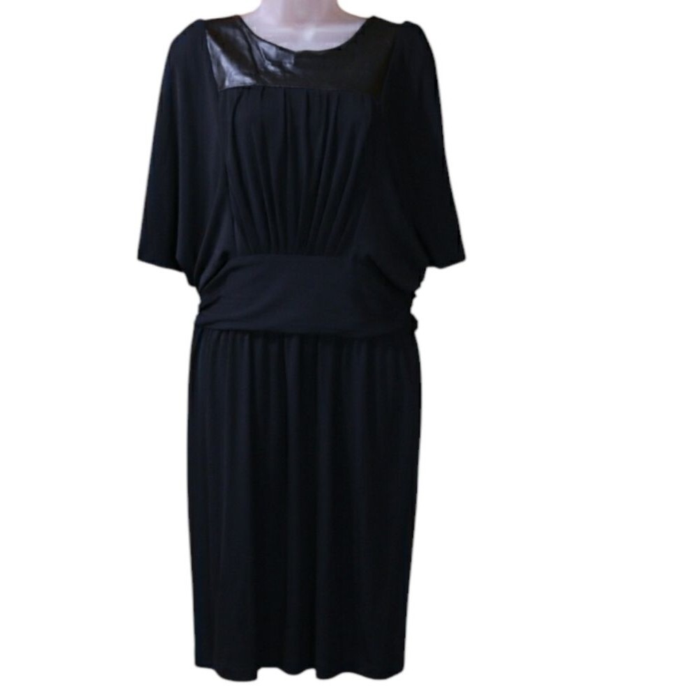 Vince Camuto Urban Holiday Dress in Deep Black 12 NWT
